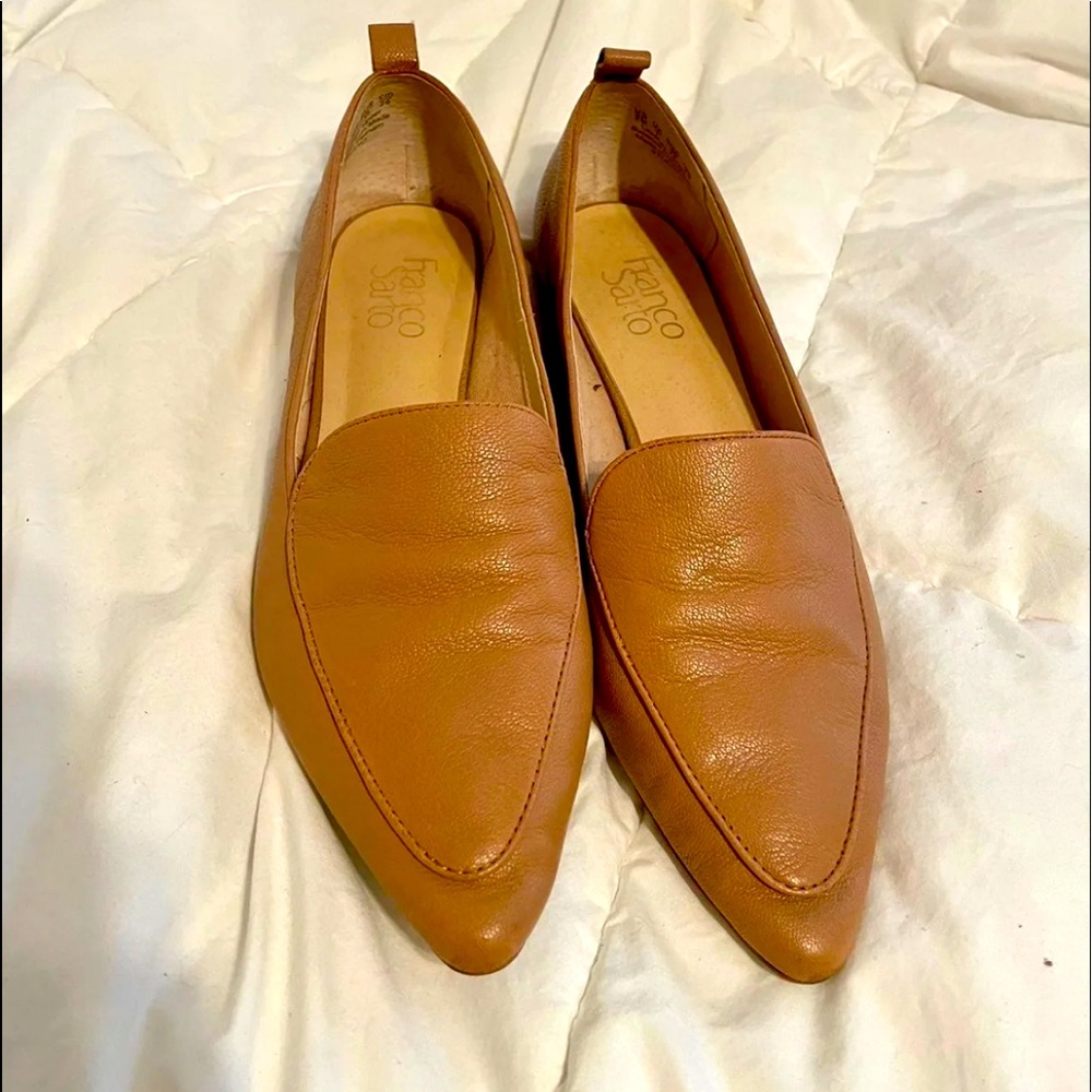 Franco Sarto pointed toe loafer/ flats
